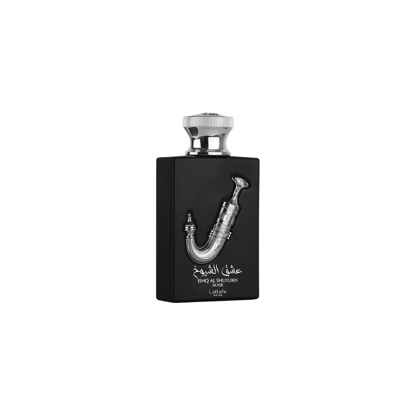 Ish al shuyuk Silver de Lattafa — perfume perfumería árabe en Panamá