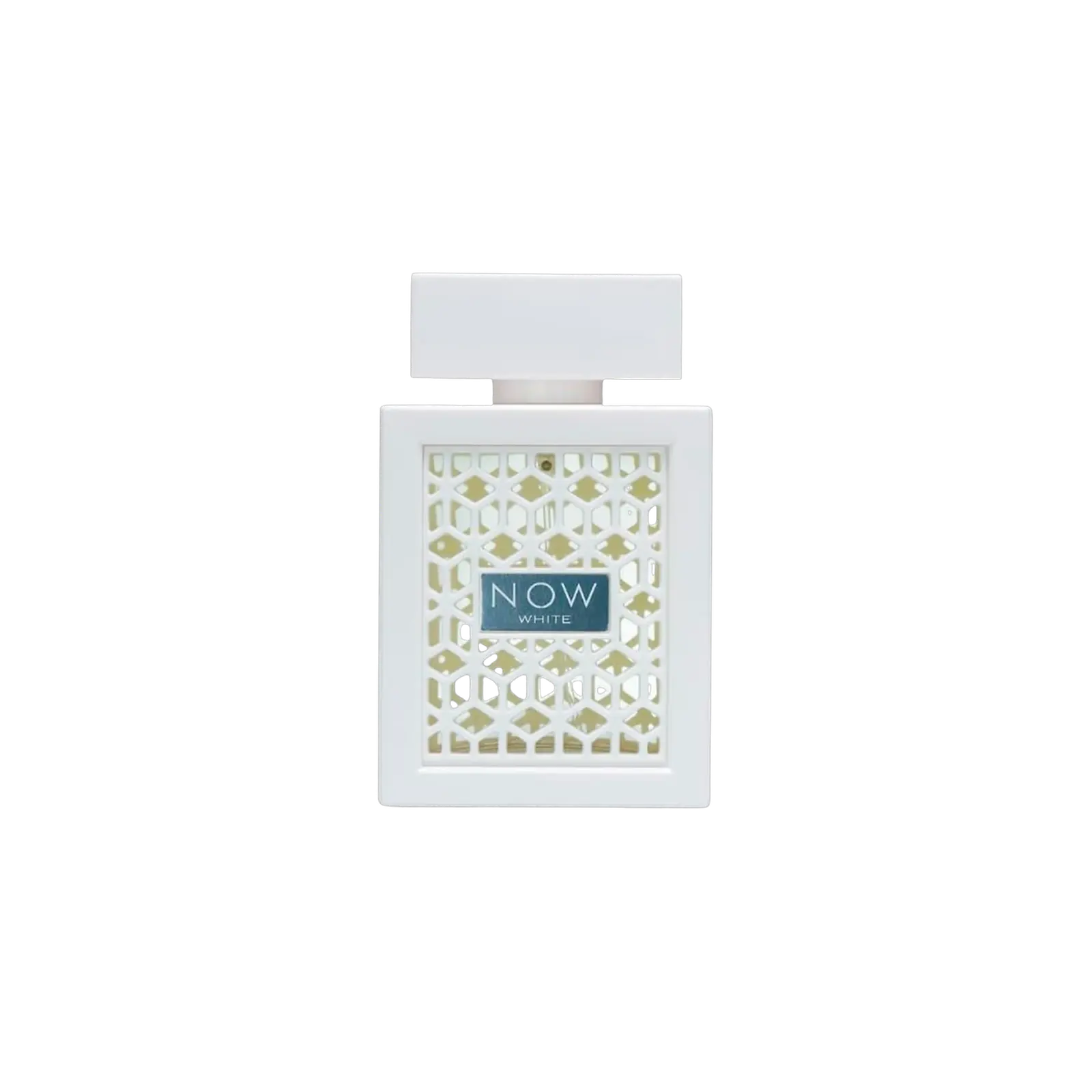 Now White de Lattafa — perfume perfumería árabe en Panamá